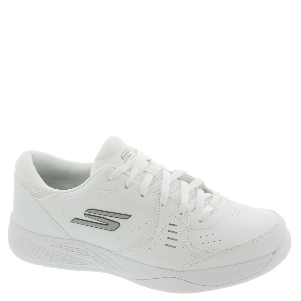 Skechers Men's Viper Court Smash Pickleball Sneaker, White, SZ  9.5 X-Wide