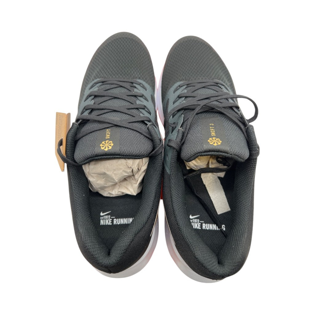 Nike Men's Run Swift 3 Running Shoes, Size 12, Black/Metallic Gold/Anthracite/White