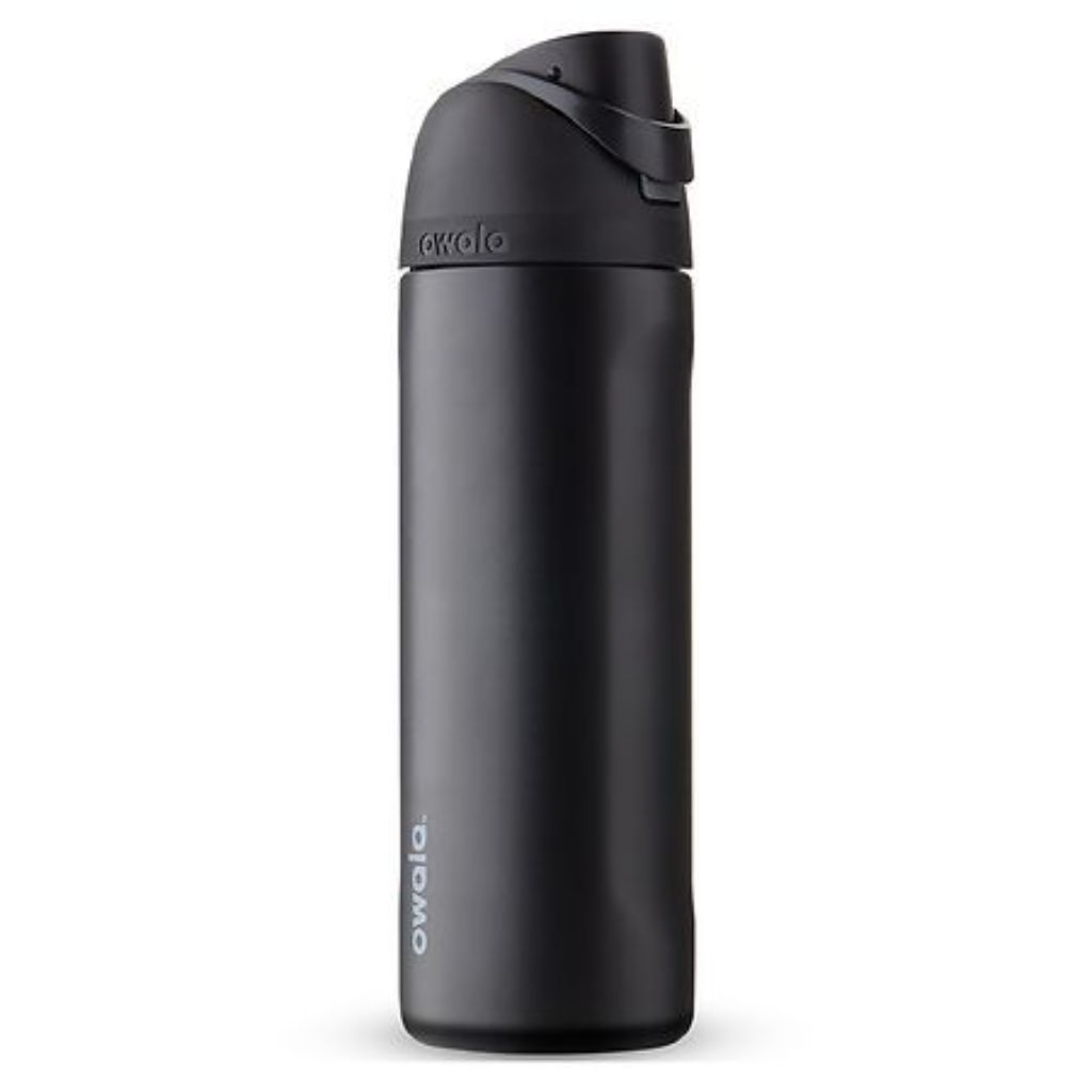 Owala 24oz FreeSip Stainless Steel Water Bottle - Very Very Dark