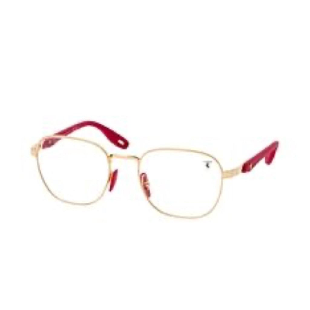 Ray-Ban Scuderia Ferrari Unisex Eyewear Frames RX 6484M F029 - Arista Gold, 51/19/140