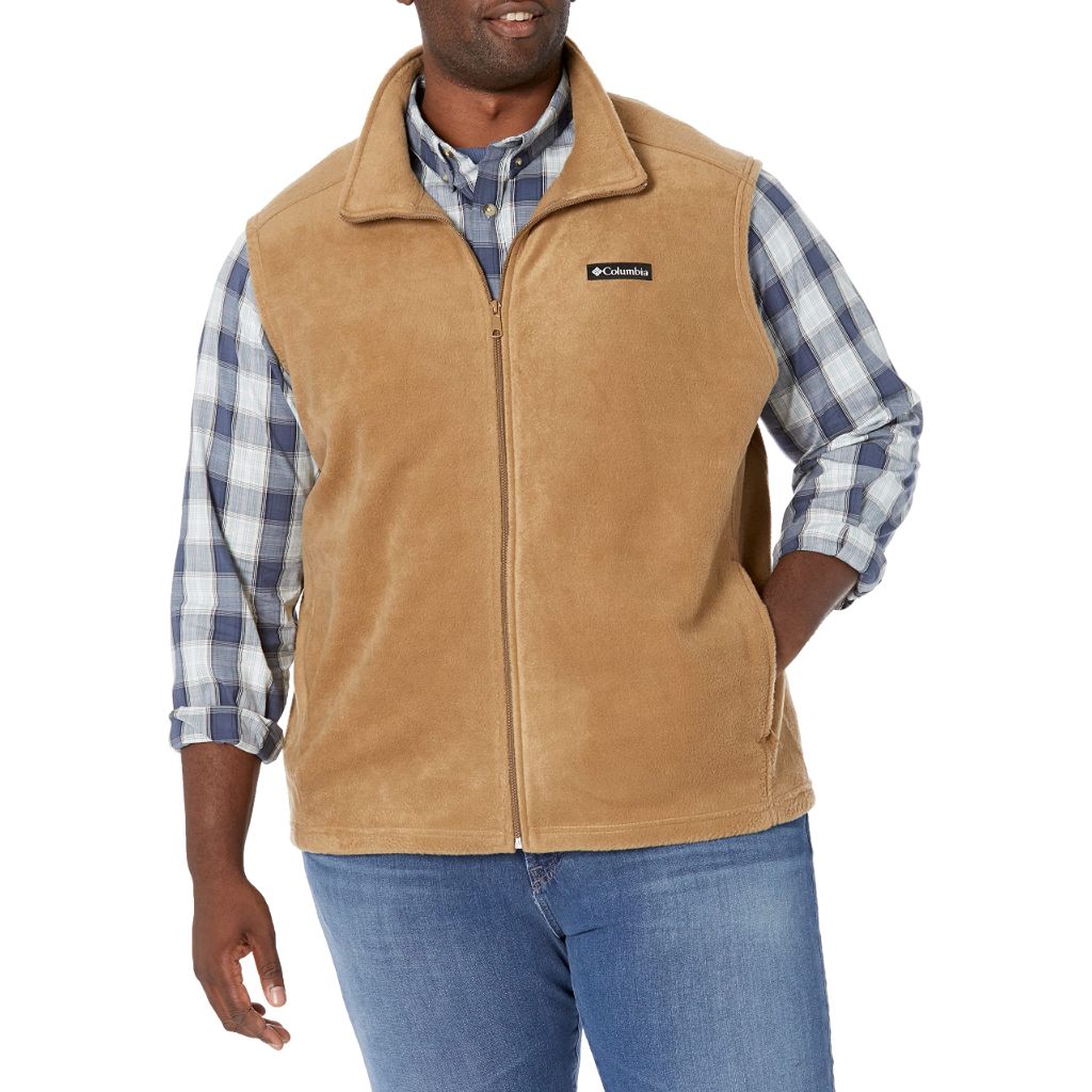 Columbia Mens Steens Mountain Fleece Vest, Delta, 5X Tall