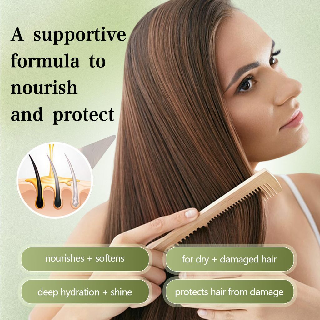 GRYFOX Hair Repair Shampoo, Hydrates While Cleansing, For Healthier-Looking Hair