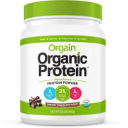 Orgain Organic Plant-Based Protein Powder - Creamy Chocolate Fudge, 1.02 lb.