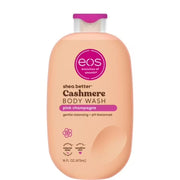 Eos Shea Better Cashmere Body Wash  Pink Champagne  Creamy Gel Formula  16 oz.