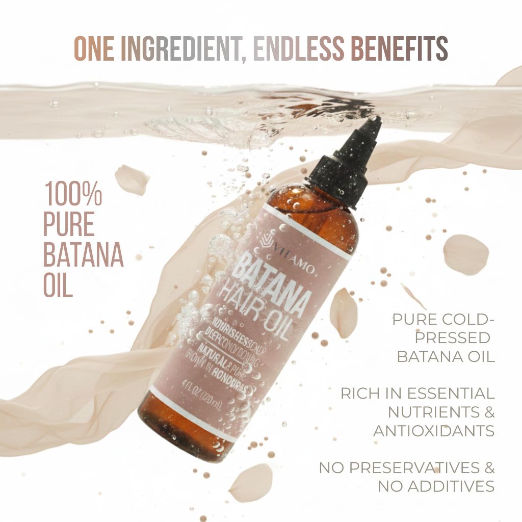 Premium Batana oil for Hair Growth |100% Raw Elaeis Oleifera for Natural Scalp Care | 4fl oz