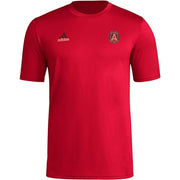adidas Men's Atlanta United MLS Short Sleeve T-Shirt - Red, Size XS