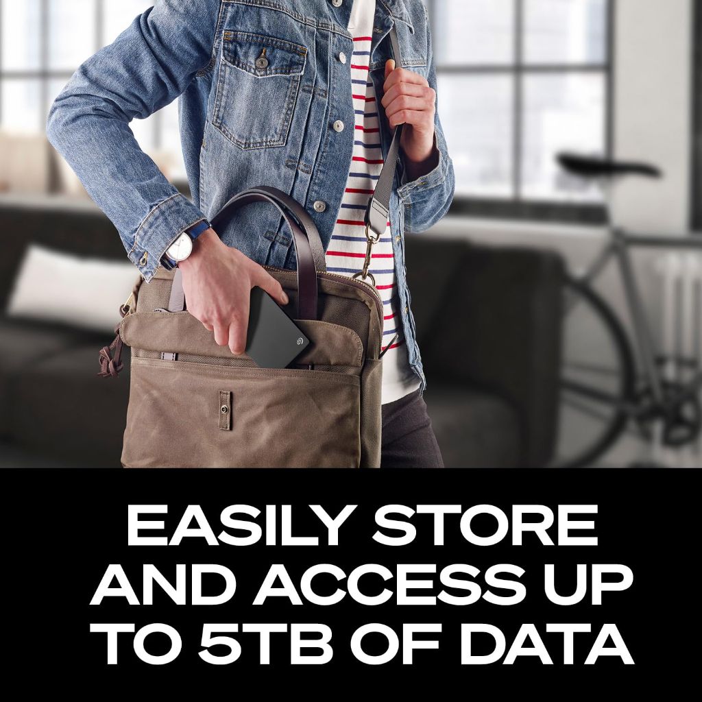 Seagate Portable 4TB External Hard Drive HDD – USB 3.0