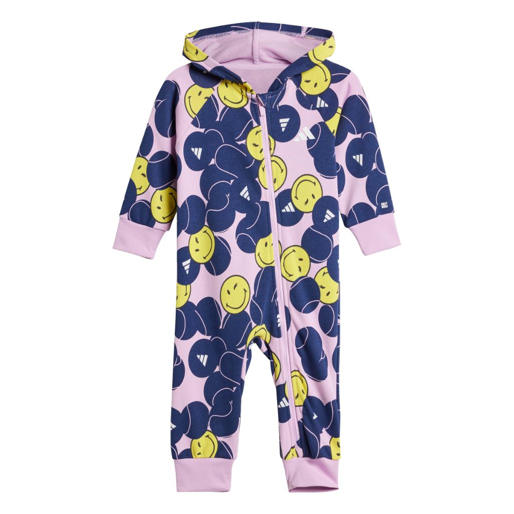 adidas Unisex-Baby x Smiley World Sportswear Onesie - Size 18mos.
