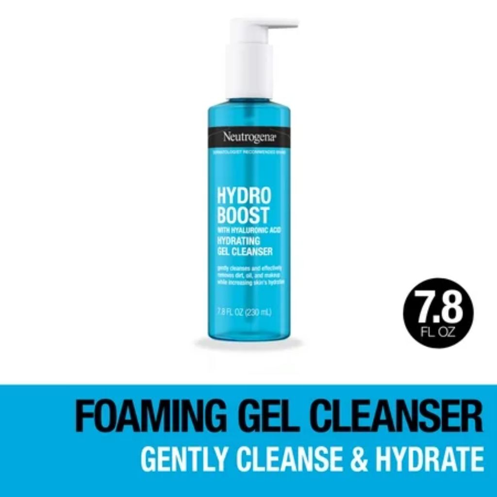 Neutrogena Hydro Boost Hydrating Gel Facial Cleanser with Hyaluronic Acid - 7.8 fl. oz.