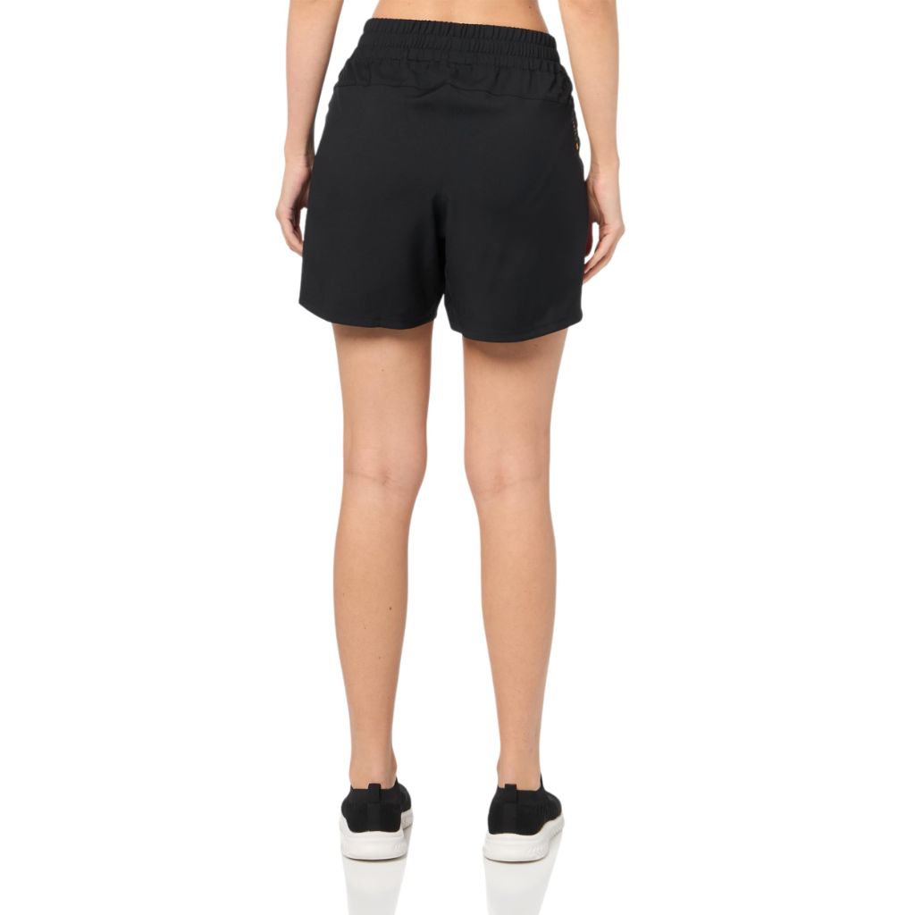 Adidas Women's D4T Woven Arizona State University Training Shorts, Black/Team Collegiate Gold/ X-Large/5" Inseam