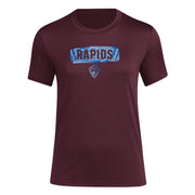 SZ M, Adidas Women's Colorado Rapids MLS Short Sleeve T-Shirt, Team Maroon