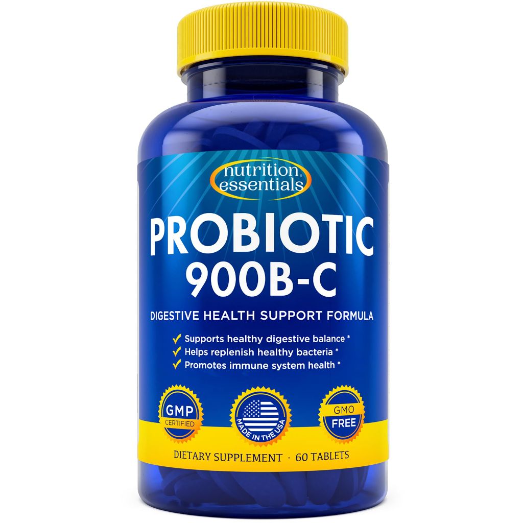 Nutrition Essentials Probiotics 900B for Women and Men | 60 Tablets