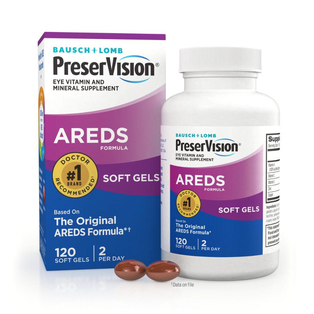 PreserVision AREDS Eye Vitamins, 120 Softgels