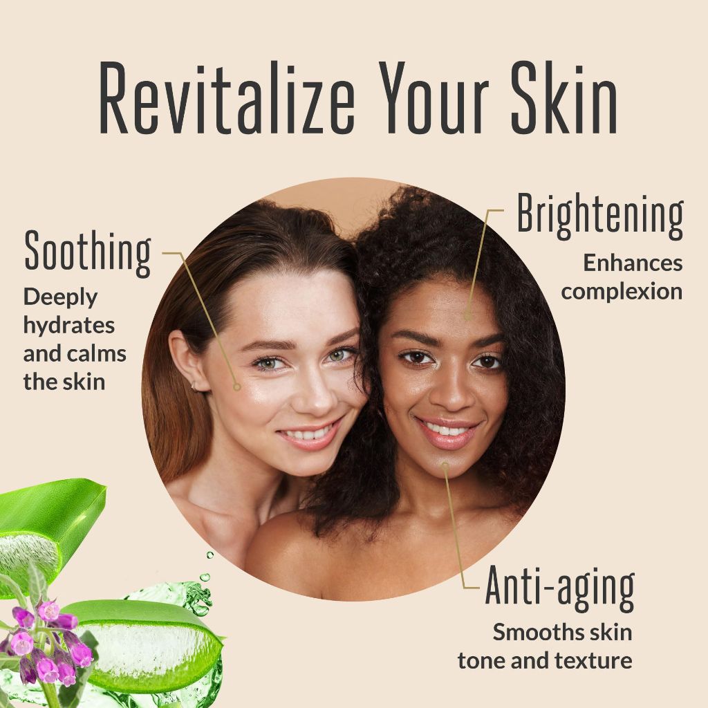 ACORN + OAK Face Moisturizer with Aloe, Niacinamide, and Vitamin C, 2 fl. oz.