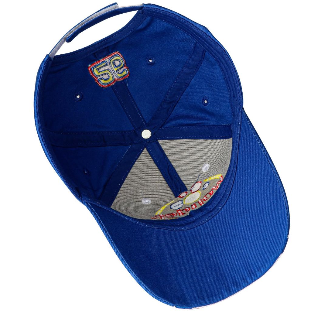 Talladega Nights Hat Ricky Bobby Cap, White/Blue