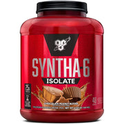 BSN Syntha-6 Isolate Protein Powder, Chocolate Peanut Butter, 4.02 lb / 48 Servings