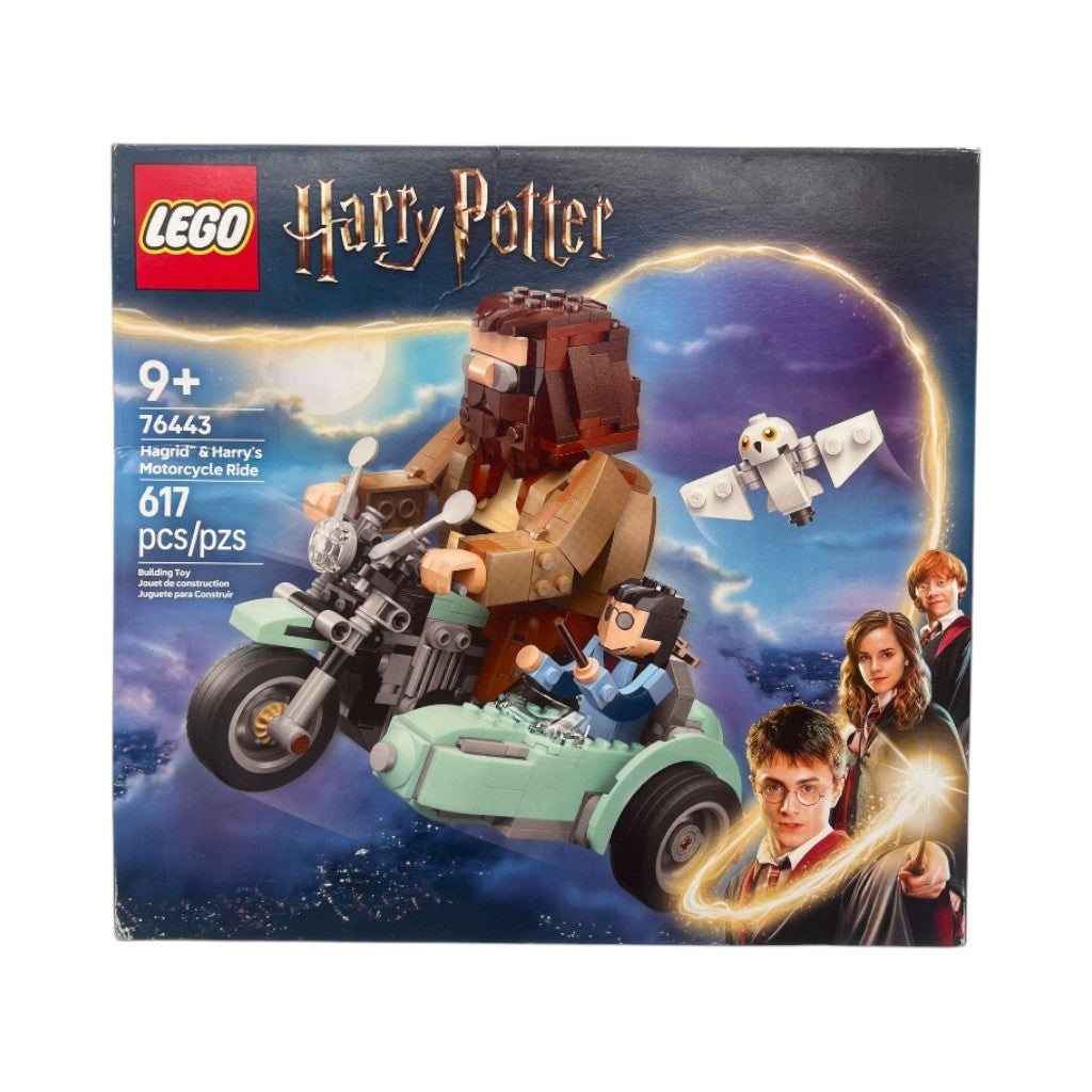 LEGO Harry Potter Hagrid & Harry's Motorcycle Ride Building Set 76443 - 617pcs