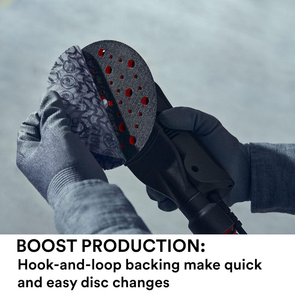 3M Xtract Net Disc 710W, 120+, 5 in, Die 500X, Hook and Loop Sanding Discs - 50ct