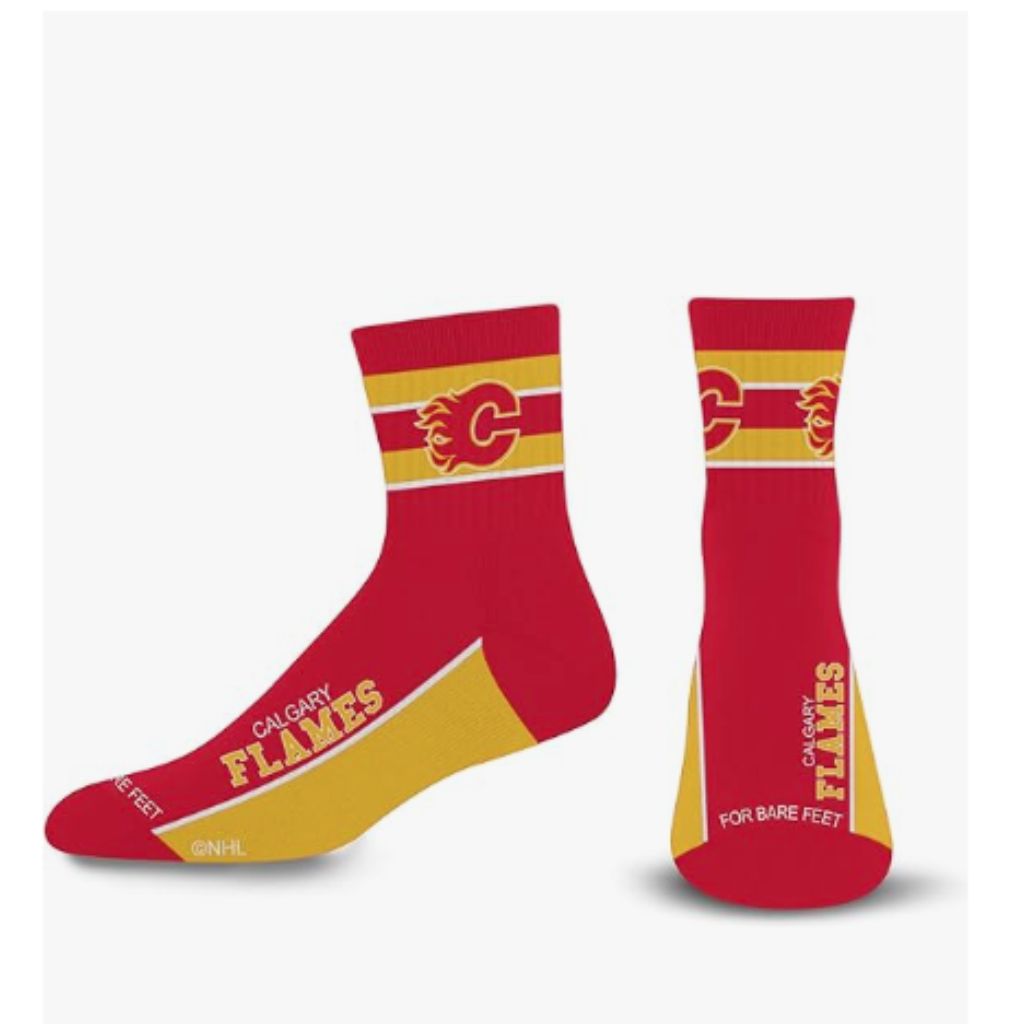 For Bare Feet NHL mens Lil' Deuce Quarter Sock