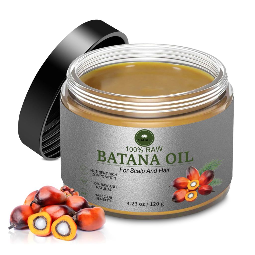 Raw Batana Oil for Hair Growth -,100% Pure Batana Hair Mask, - 4.23 fl oz