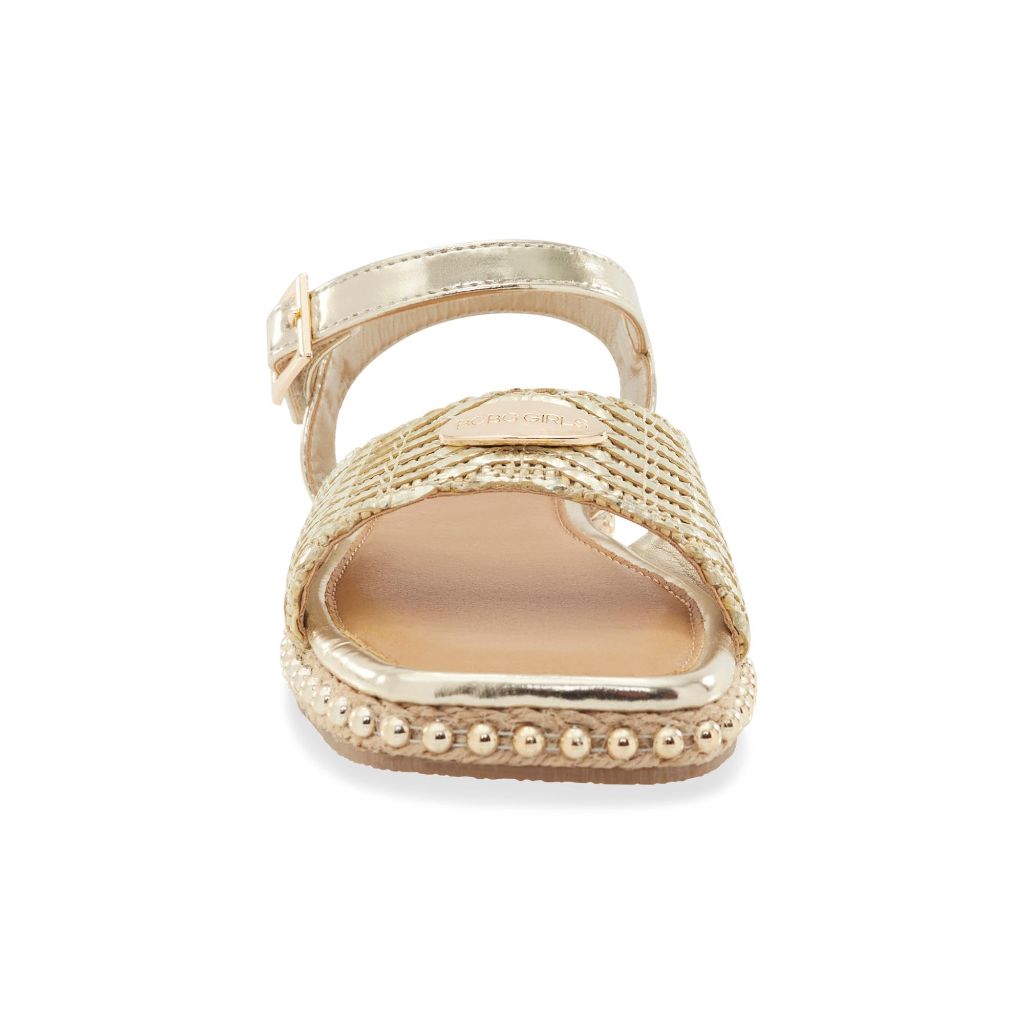 BCBG Girls ELSA Sandal, GOLD - Size 3