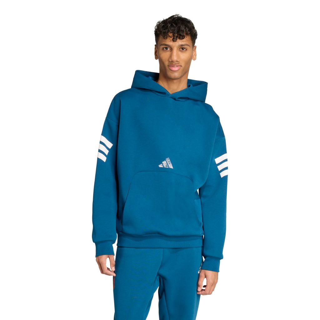 adidas Men's Marvel Spider Man Hoodie - Blue Night, Medium