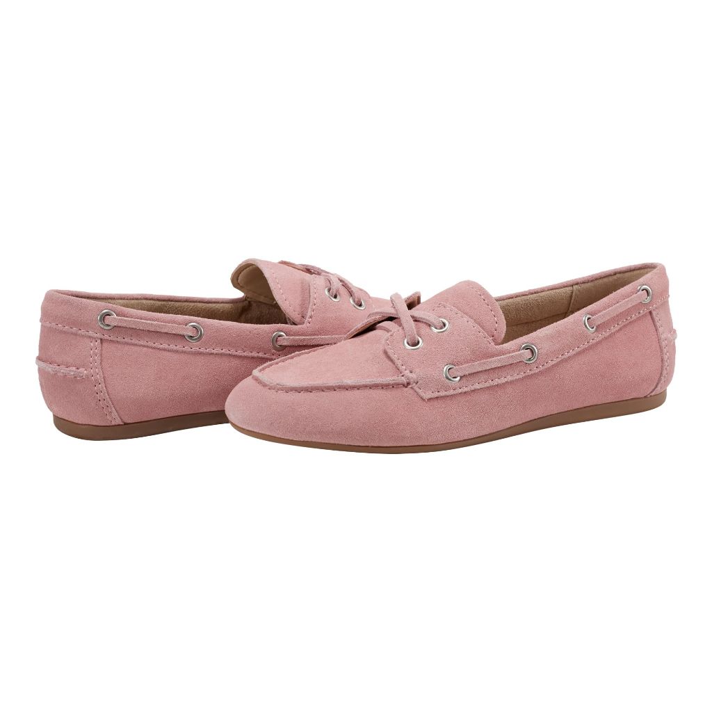 Marc Fisher LTD Women's Uleena Loafer, Light Pink Suede 680, 10
