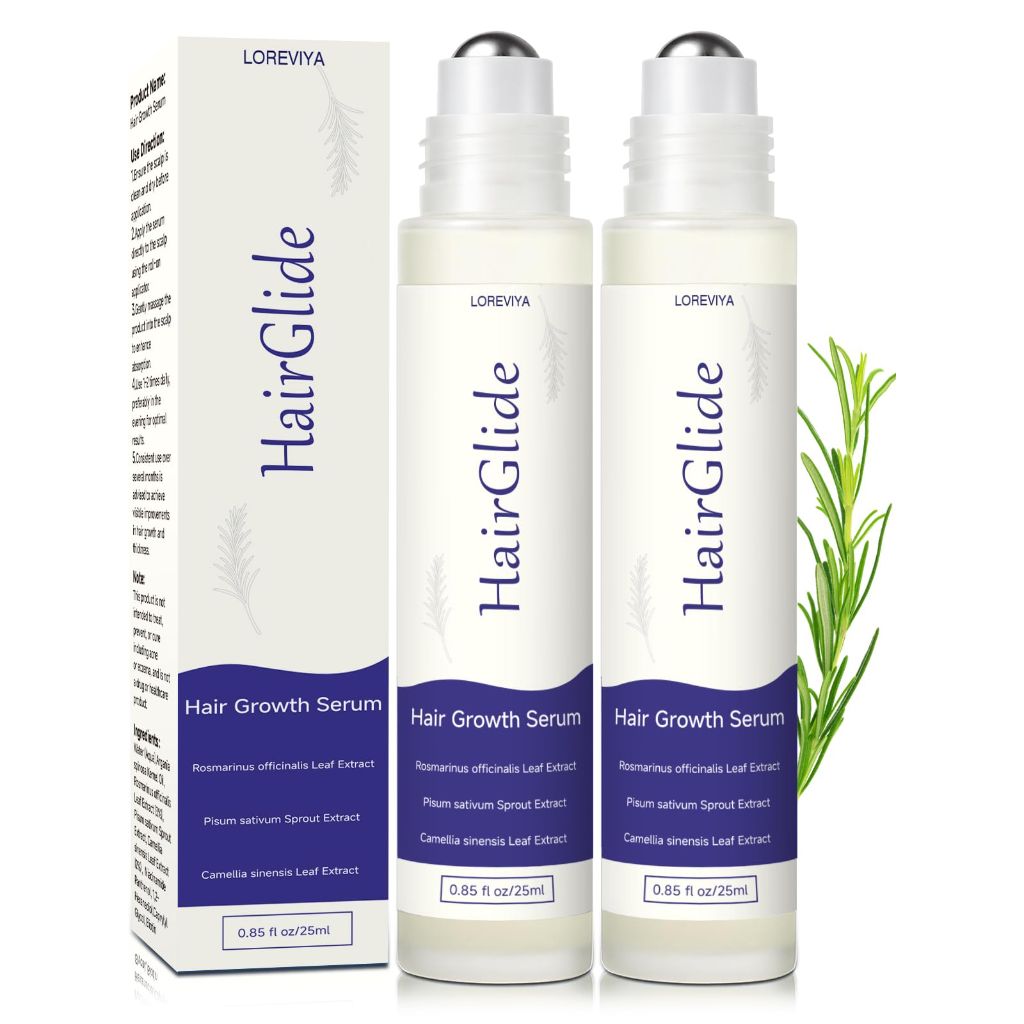 Hair Growth Serum Roll On, 2 Pack (0.85 fl. oz)