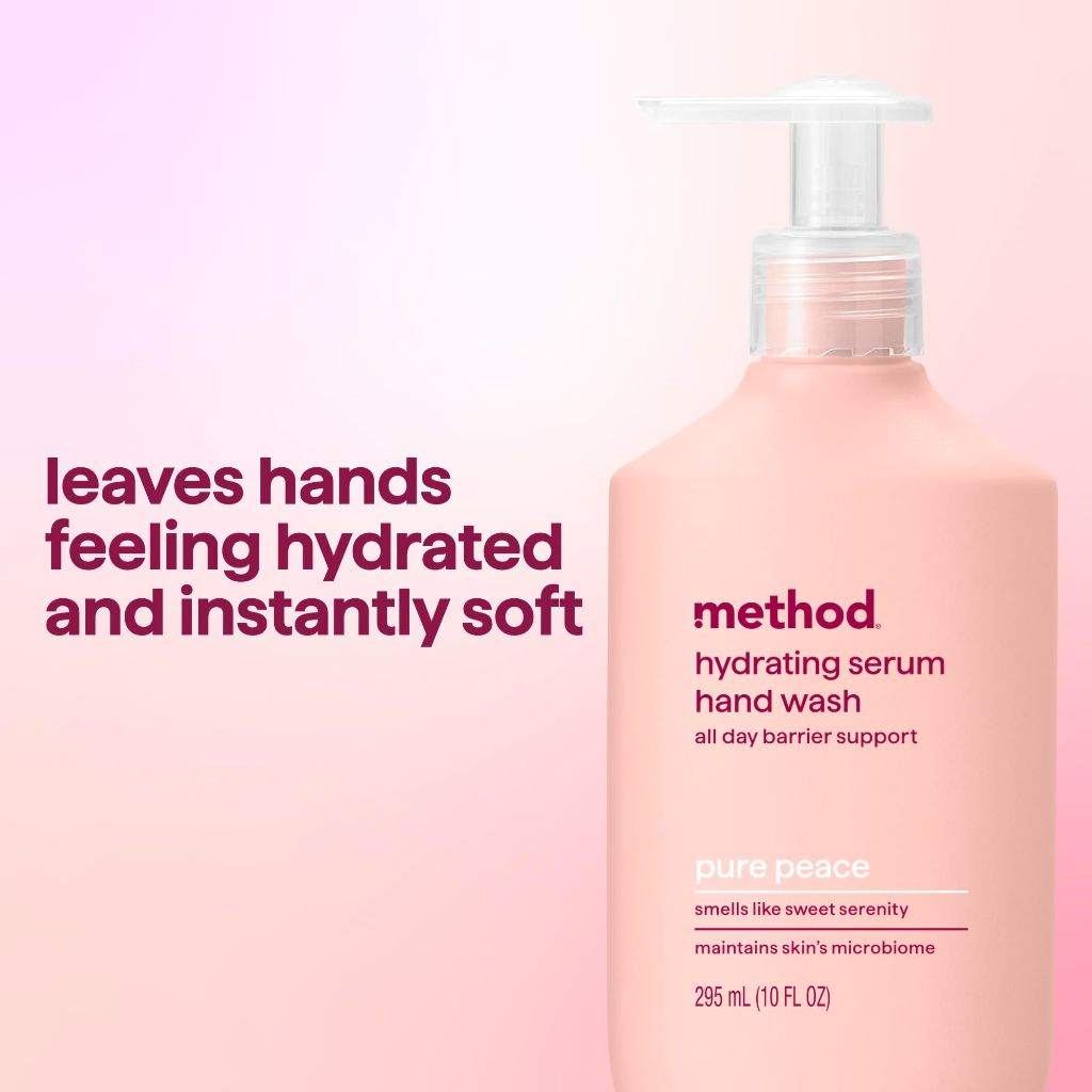Method Hand Wash, Hydrating Serum, Pure Peace, 10 oz