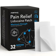 FORTHiQ Max Strength 4% Lidocaine Pain Relief Patches, 32 Count