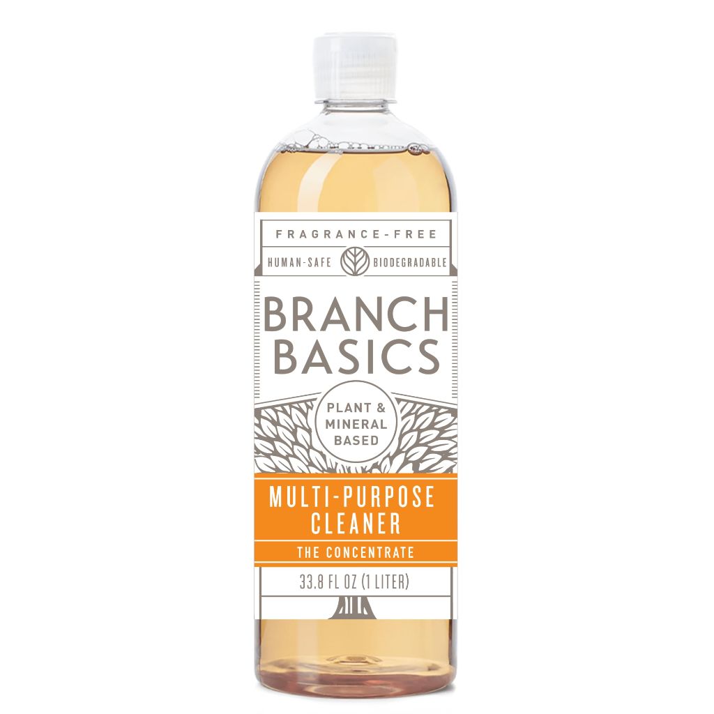 Branch Basics Concentrate Refill (33.8 oz) | All Purpose Multi-Surface Cleaning Concentrate - Fragrance Free