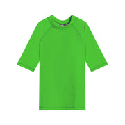 Kanu Surf Big Boys' Fiji UPF 50+ Sun Protective Rashguard, Green, X-Large (14/16)