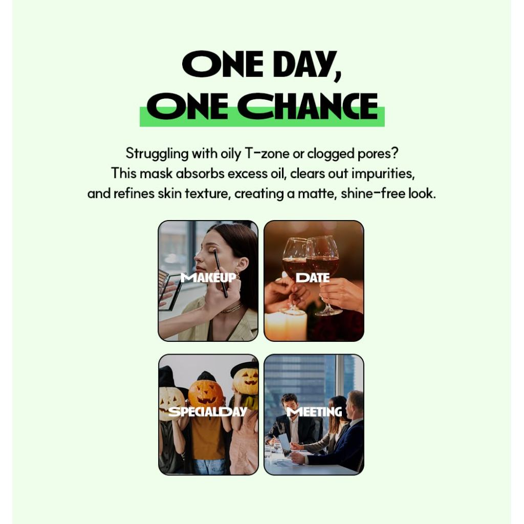 ooah seoul FLAWLESS TODAY Pore Refining Face Mask | Korean Skincare for Oily, Acne-Prone & Textured Skin | Charcoal & Perilla for Pore Tightening | 120ml 4.05fl.oz