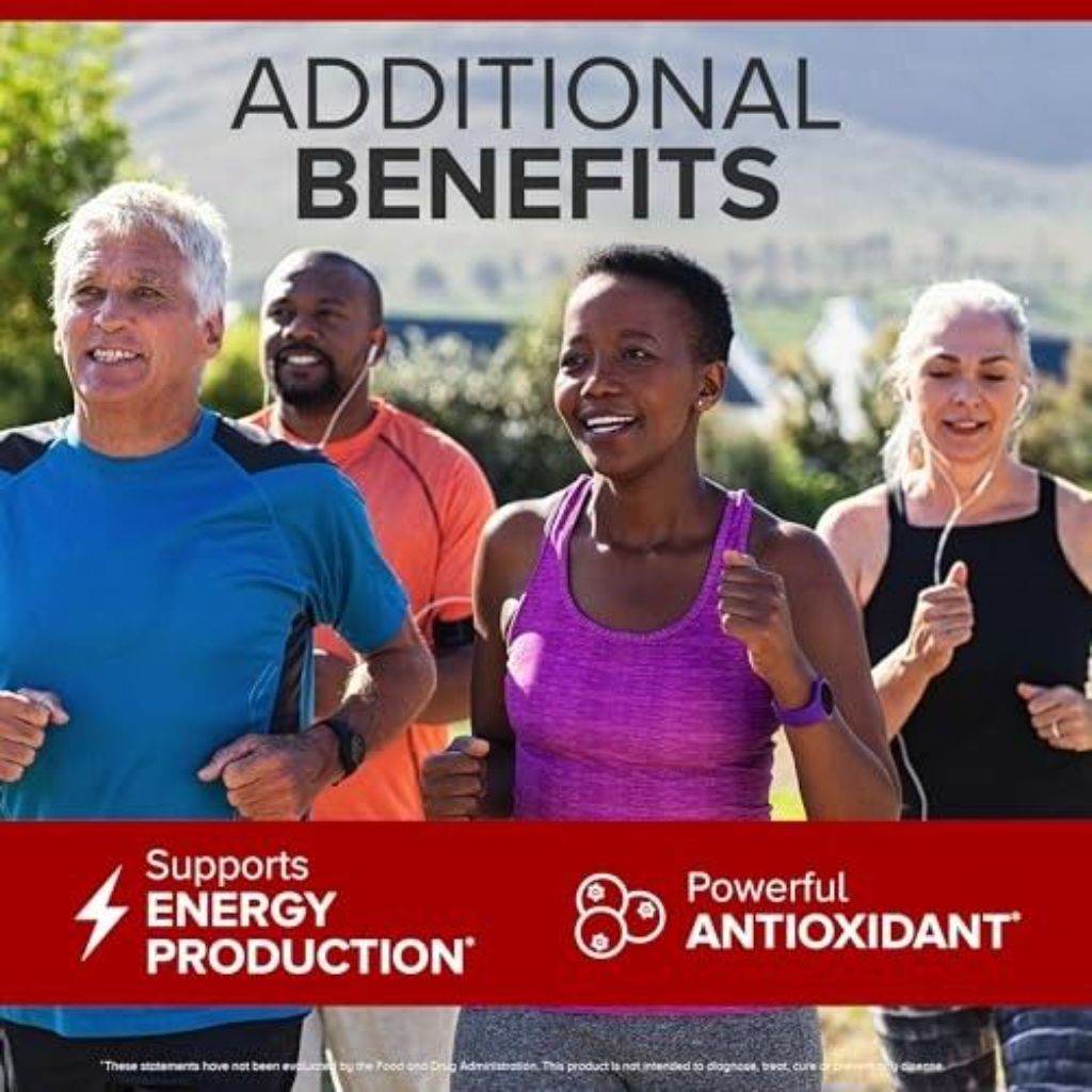 Qunol CoQ10 200mg Softgels  Ultra CoQ10 - Ultra High Absorption Coenzyme Q10 Supplements - Antioxidant Supplement for Vascular and Heart Health & Ener