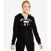 SZ M, Aero Logo Full Zip Hoodie- Arches- Aero 1987 NY | Dark Black