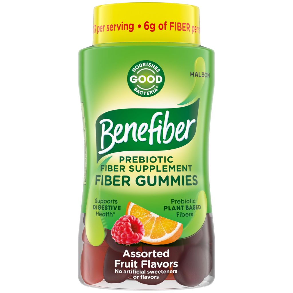 Benefiber Fiber Supplement Gummies, Assorted Fruit Flavor - 81 Count