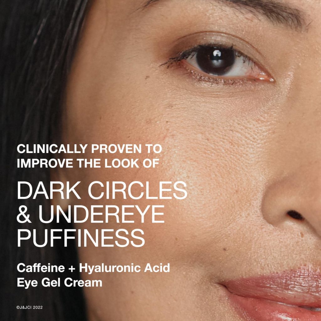 Neutrogena Hydro Boost + Eye Cream for Dark Circles & Puffiness, Fragrance Free, 0.5 oz