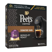 L'OR Barista Coffee Pods, 10 Count Peet's Berkeley  (Pack of 1)