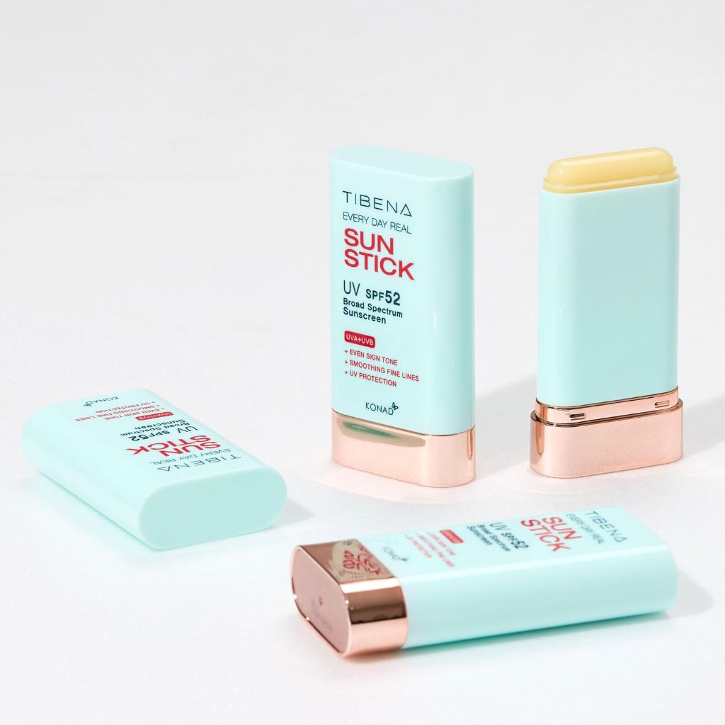 TIBENA Everyday Real Sunscreen Stick SPF 52 - Broad Spectrum UV Protection 20g