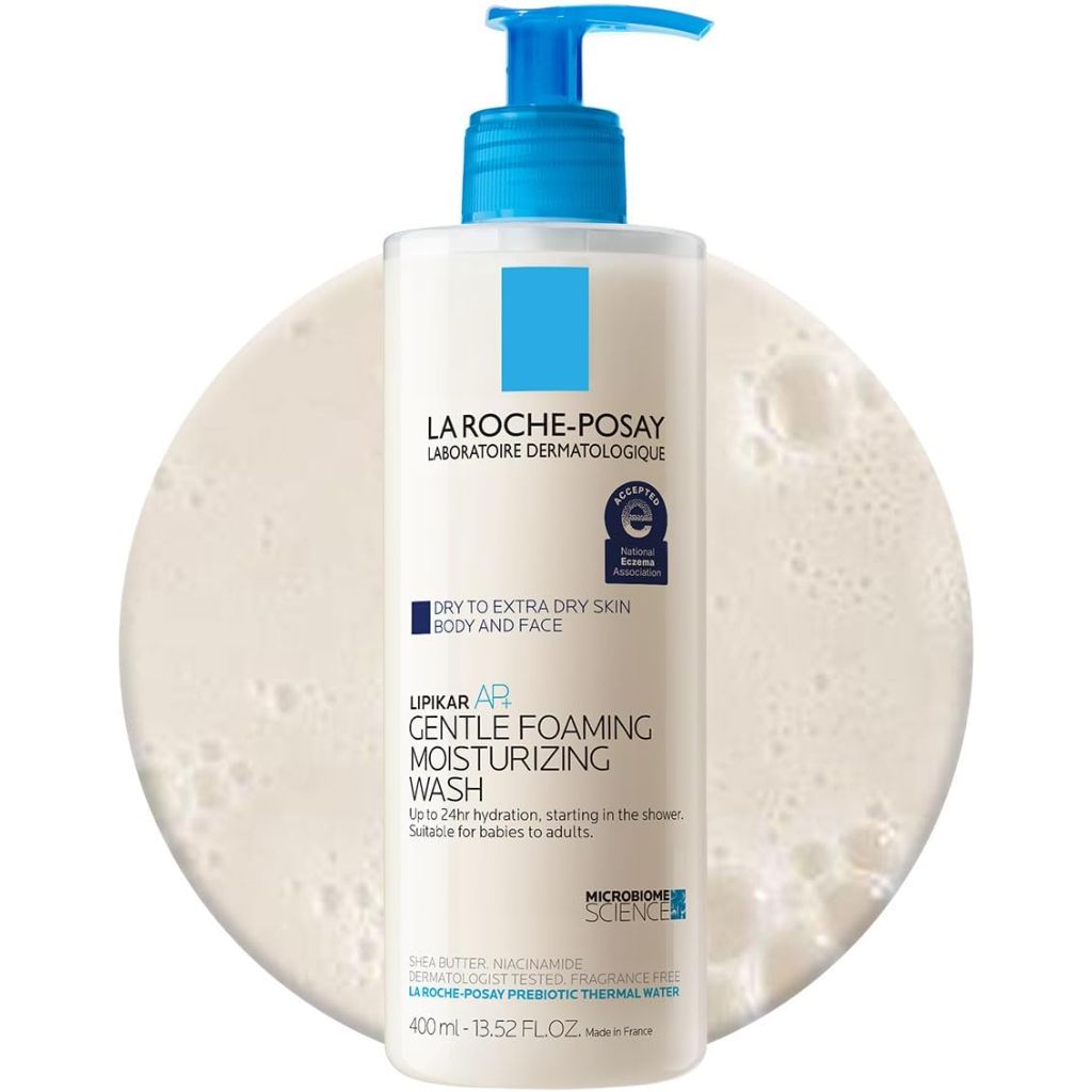 La Roche-Posay Lipikar AP+ Gentle Foaming Moisturizing Wash | 13.5 oz