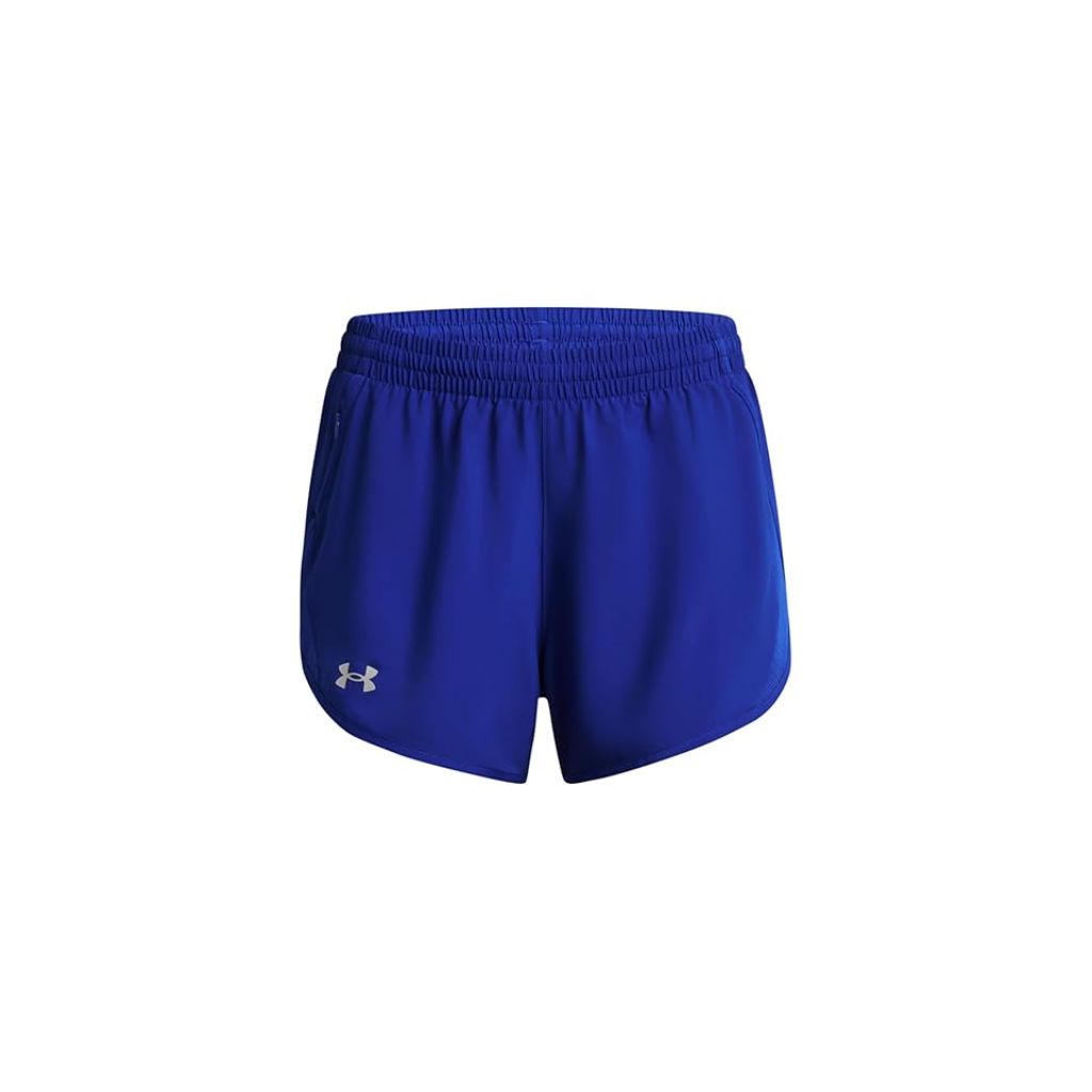 Women's Under Armour Fly-By Shorts, Size: Large, Royal