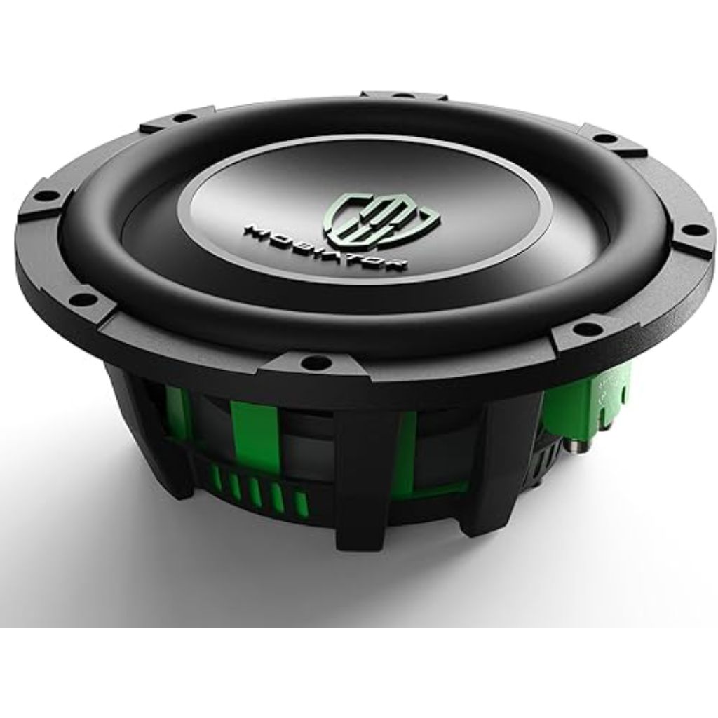 Mobiator DS-12 D4 Shallow Mount Car Subwoofer 12'' 1400W Max Power Dual 4 Ohm High Performance Subwoofer, Black-MB-DS124 (12'' Dual 4 Ohm)