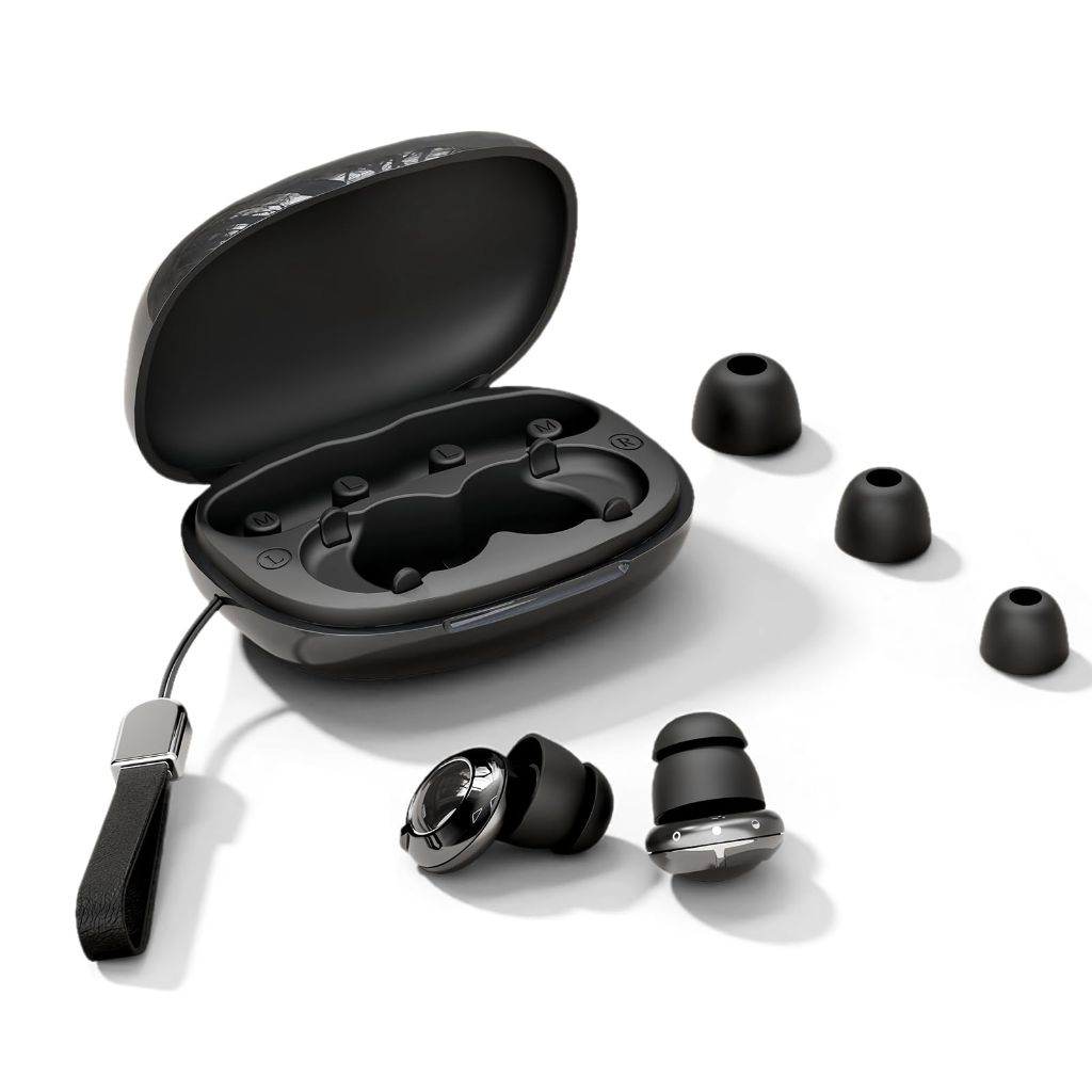 Noise Cancelling Ear Plugs for Sleeping: 3 Modes Adjustable and Reusable Ear Protection Earplugs for Sleep to Sound Reduction