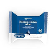 Amazon Basics Makeup Remover Wipes for All Skin Types - 25 Wipes