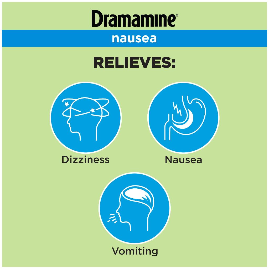 Dramamine Nausea Relief - 20 Tablets
