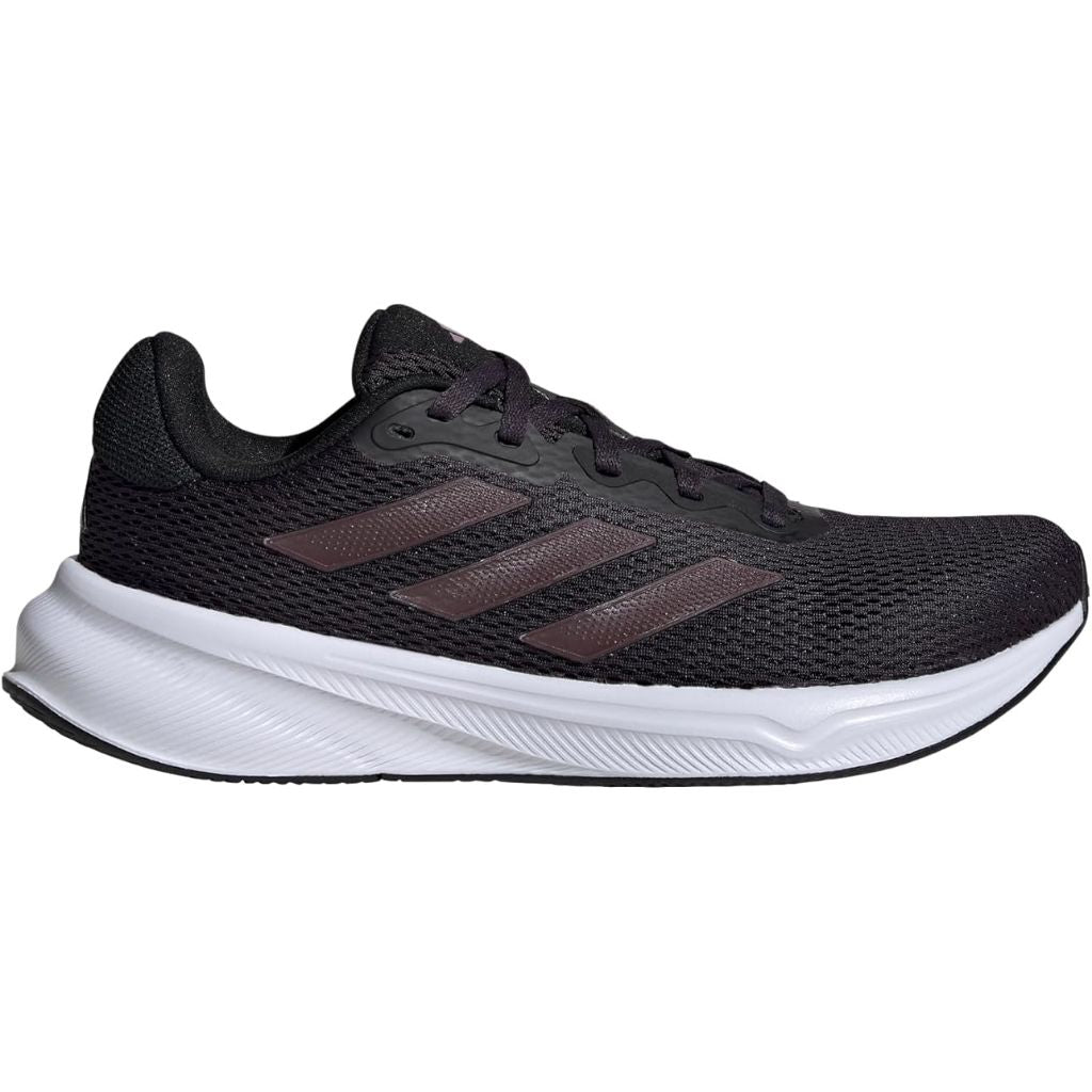 adidas Women's Response Shoes - Aurora Black/Aurora Met./Wonder Orchid, Size 8.5