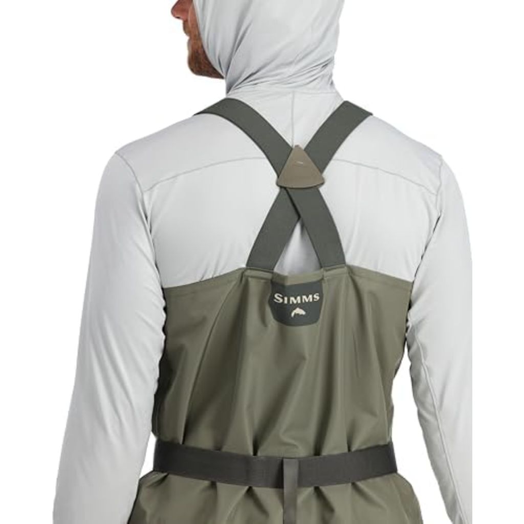 Simms Men's Tributary Stockingfoot Waders - Basalt, Size Large (9-11 Short)