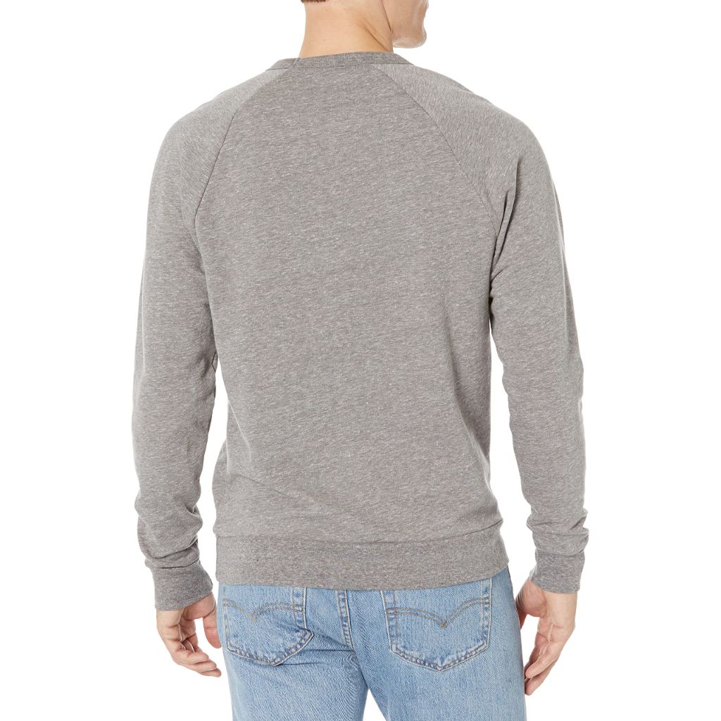 Blue 84 Men's Iowa State Cyclones Crewneck Sweatshirt Vintage Icon Grey, Small