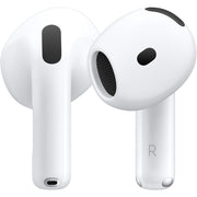 Apple AirPods 4 Wireless Earbuds with Active Noise Cancellation, Adaptive, Transparency Mode, Personalized Spatial Audio, USB-C Charging Case, Wireless Charging, H2 Chip