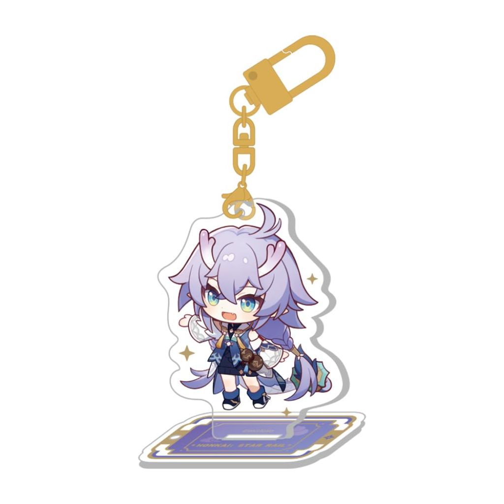 Honkai: Star Rail Express Travelogue Series Chibi Acrylic Pendants Accessory - Bailu